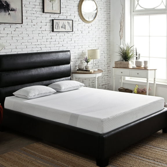 King Size Cooling Copper Foam Mattress 8" - Breathable Fabric For A Fresh Sleep 8 Inch Supportive Layer Sound