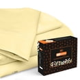 thumbnail image 1 of King Size Egyptian Cotton Bed Sheets 800 TC Sheet Set Rust Solid Cotton 15" Deep, 1 of 5