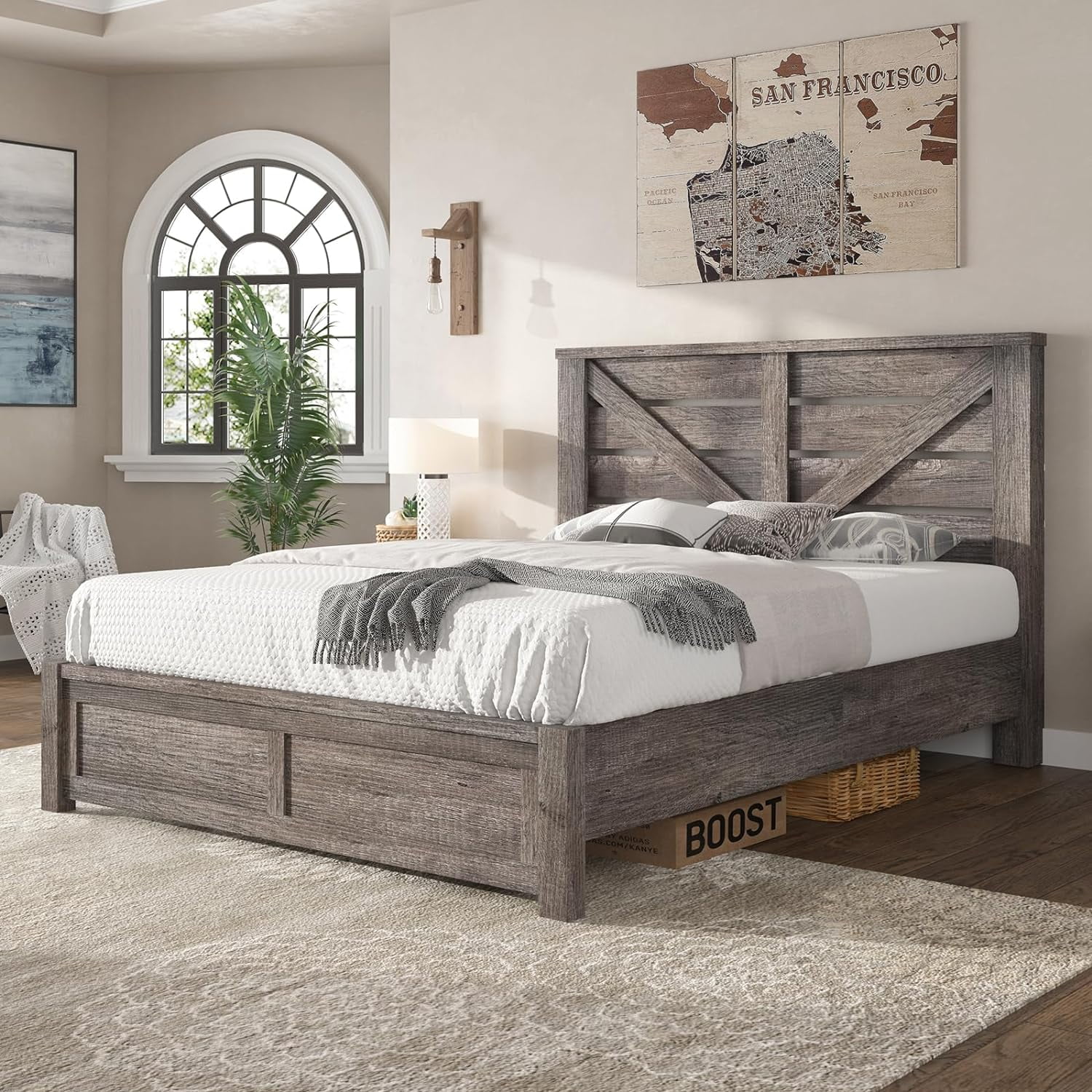 King Size Farmhouse Headboard