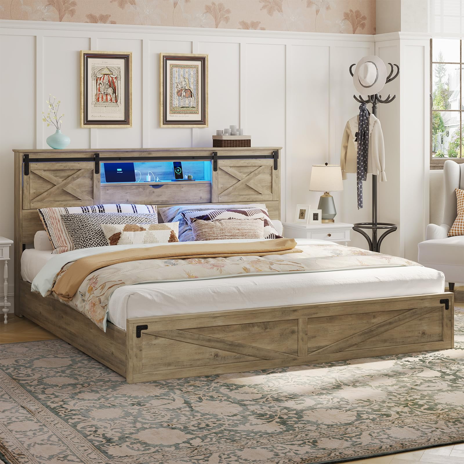 King Size Farmhouse Headboard