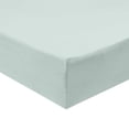 thumbnail image 1 of King Size Fitted Sheets 100% Cotton 600 Thread Count Solid (Sea), 1 of 1
