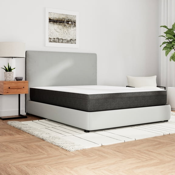 King Size Gel- Foam Mattress With Edge To Support - Cooler Sleep, , Space Packaging 10" Memory Gel Infusion And Nights, Soothing Environment