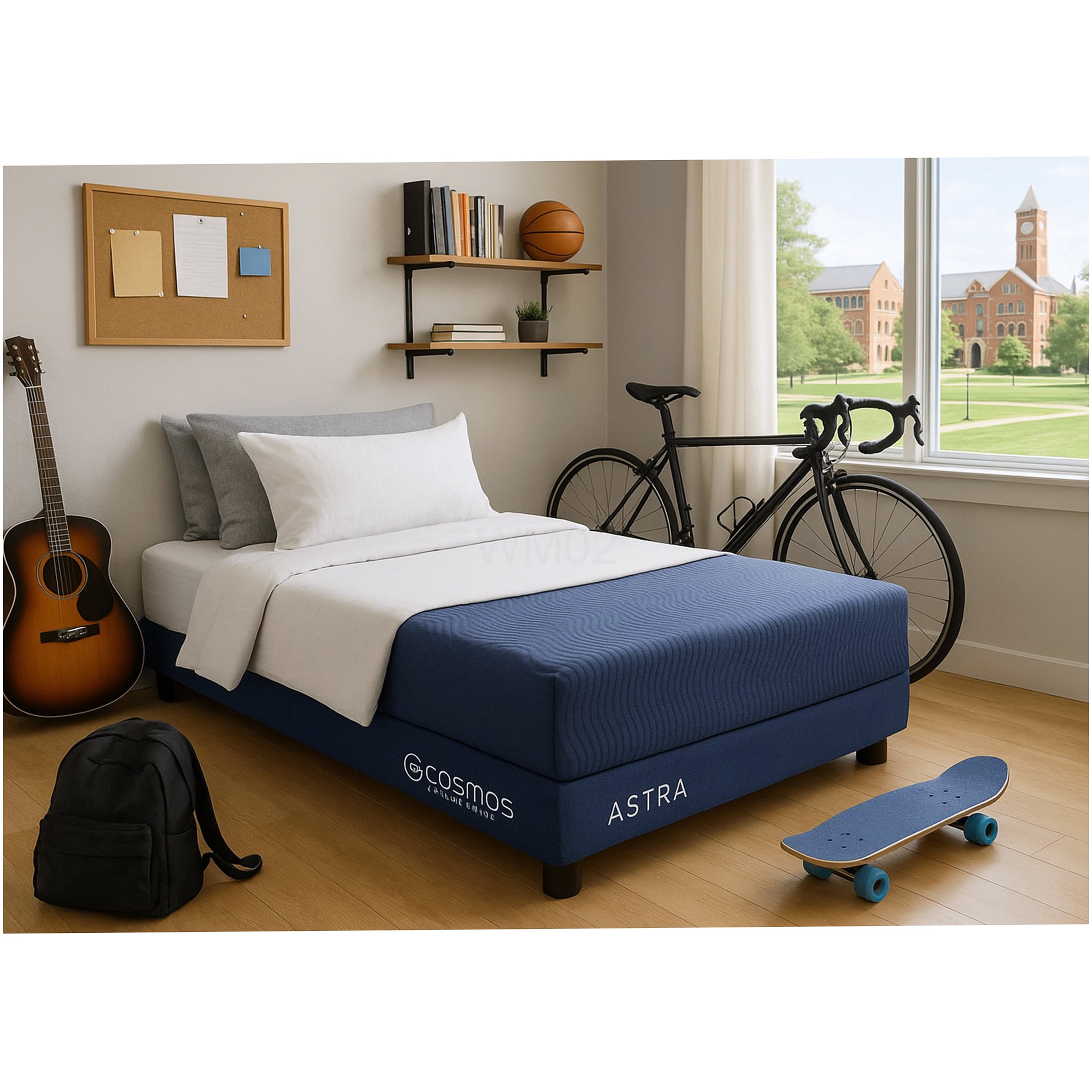 King Size Mattress, 12 Inch Medium Soft Memory Foam Mattress in a Box with CertiPUR-US Certified Foam, Pressure Relief & Support for Shoulders, Hips & Back