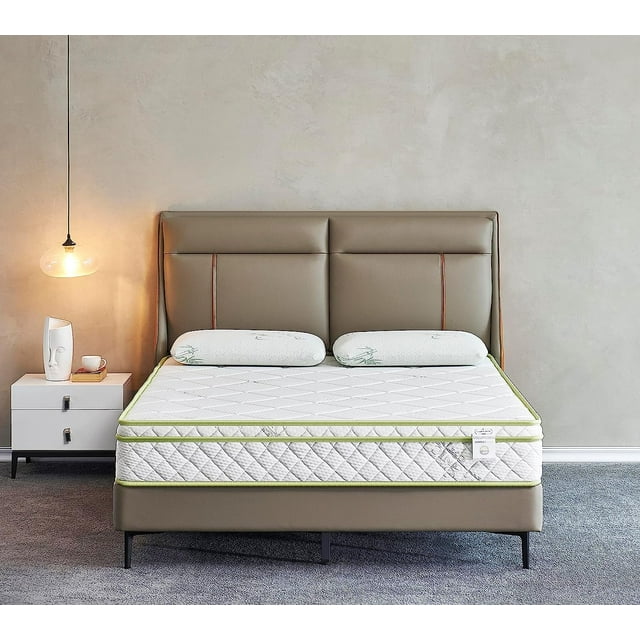 King Size Mattress 8 Inch Cool Comfort Foam & Spring Hybrid Mattress