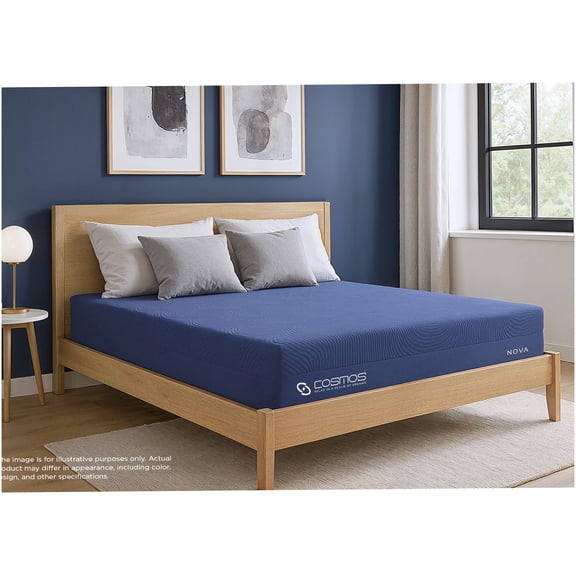 King Size Mattress in a Box, 10 Inch Medium Firm Memory Foam Bed Mattress with Soft Fabric Cover, CertiPUR-US Certified for Cooler Sleep & Motion Isolation