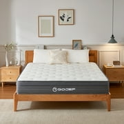 GOJEF Full Size Mattress, 10'' Hybrid Memory Foam Mattress in a Box with PocketSpring, Soft Comfort