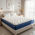 thumbnail image 1 of King Size Mattress in a Box 14 Inch Memory Foam Hybrid Mattress with Pocketed Springs Medium Firm Support Motion Isolation Edge Support Night Trial, 1 of 8