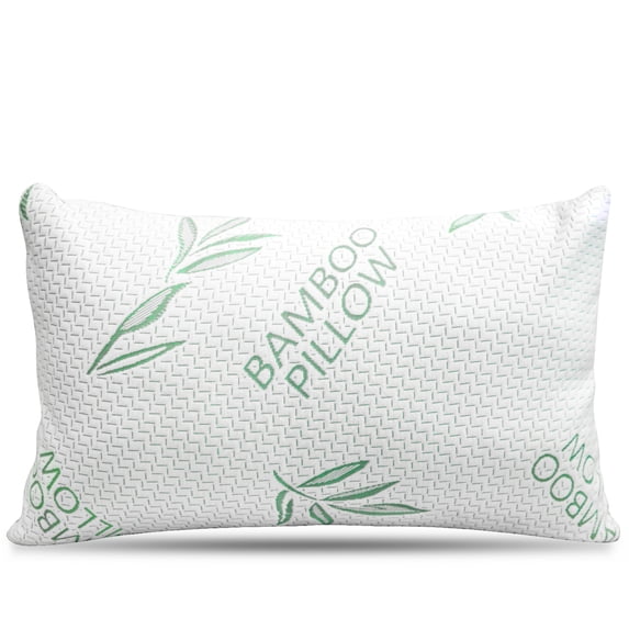 King Size Pillow, Memory Foam Bed Pillows with Washable Pillowcases, King