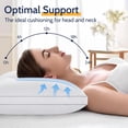 thumbnail image 1 of King Size Pillows Set of 4, Bed Pillows for Sleeping 4 Pack, Luxury Hotel Quality, Supportive King Pillows with Soft Down Alternative for Back Stomach Side Sleepers, Machine Washable, 1 of 6