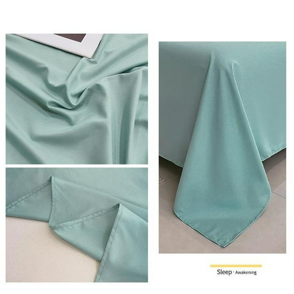 King Size Sheets,King Flat Sheet,King Sheets,Hotel Quality King Flat Sheet,Plain Bed Sheet,Brushed Microfiber Top Sheet,Ultra Soft & Breathable,Wrinkle-Free(Green 90*90in)from QiwagFerng