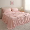 thumbnail image 1 of King Size Sheets Set-Cooling & Silky Soft Bed Sheets Made from 100% Bamboo Viscose, Includes Pillowcases, Flat Sheet & Deep Pocket Fitted Sheet, Luxury Bedding for Hot Sleepers, Wrinkle-Free, 1 of 6