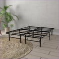thumbnail image 1 of King Size Steel Platform Bed Foundation - No Box Spring Needed, 2000LBS Capacity Black Metal Frame for Master Bedroom, 1 of 6