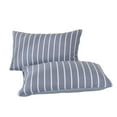 thumbnail image 1 of King Size Washed Solid Color Pillowcase - 29.13x18.89 Inch Standard Bed Pillow Case, Soft Breathable Fabric, Easy Care Bedding, 1 Pack, 1 of 7
