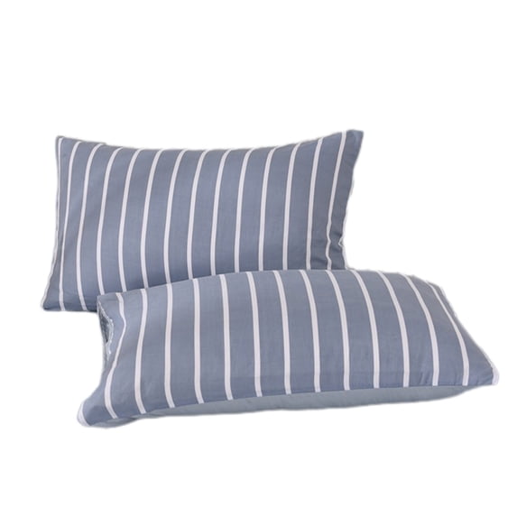 King Size Washed Solid Color Pillowcase - 29.13x18.89 Inch Standard Bed Pillow Case, Soft Breathable Fabric, Easy Care Bedding, 1 Pack