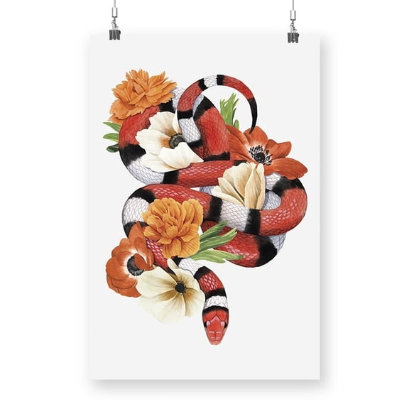 King Snake I Poster - Grace Popp Designs,