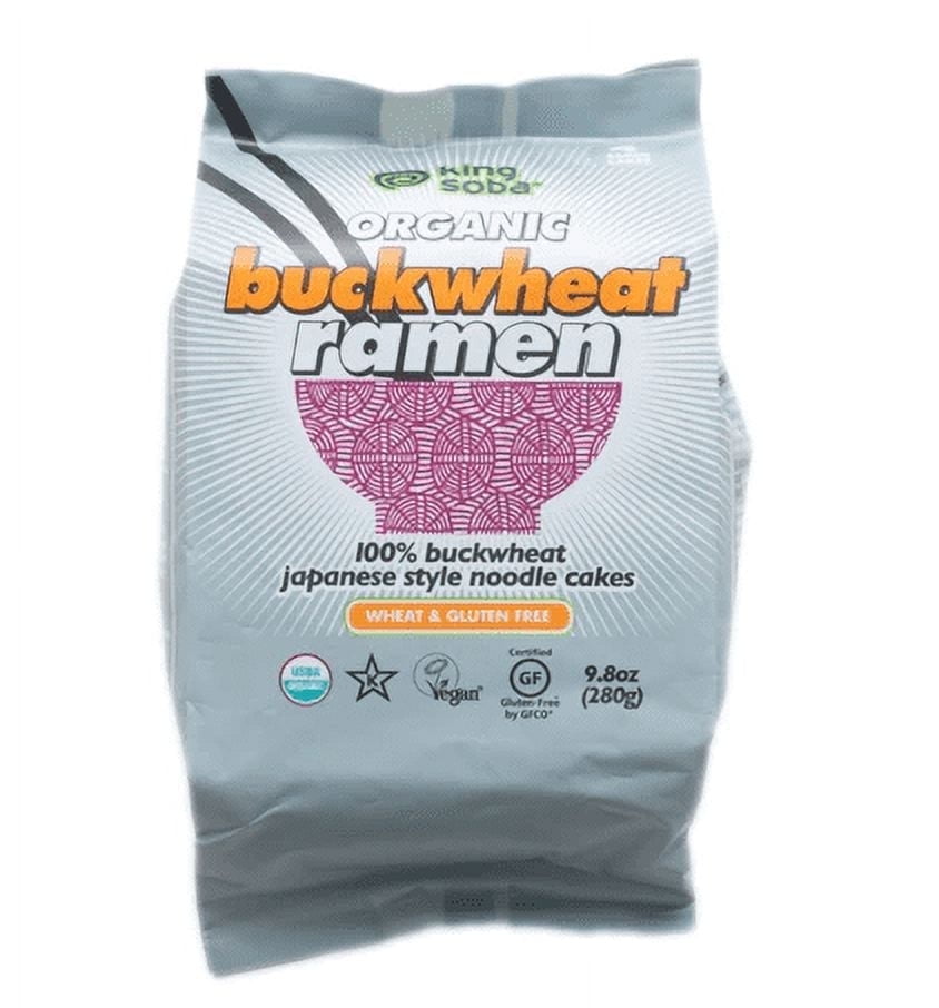 King Soba Organic Buckwheat Ramen Noodles - 9.8 oz Pack of 2