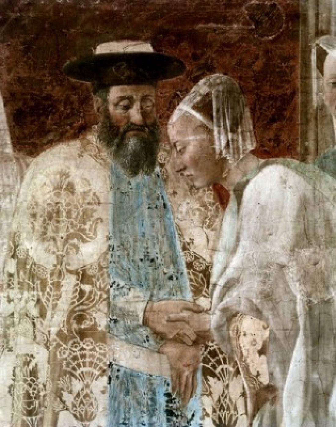 King Solomon and The Queen of Sheba Piero Della Francesca (141020-1492Italian) Canvas Art - Piero Della Francesca (24 x 36)