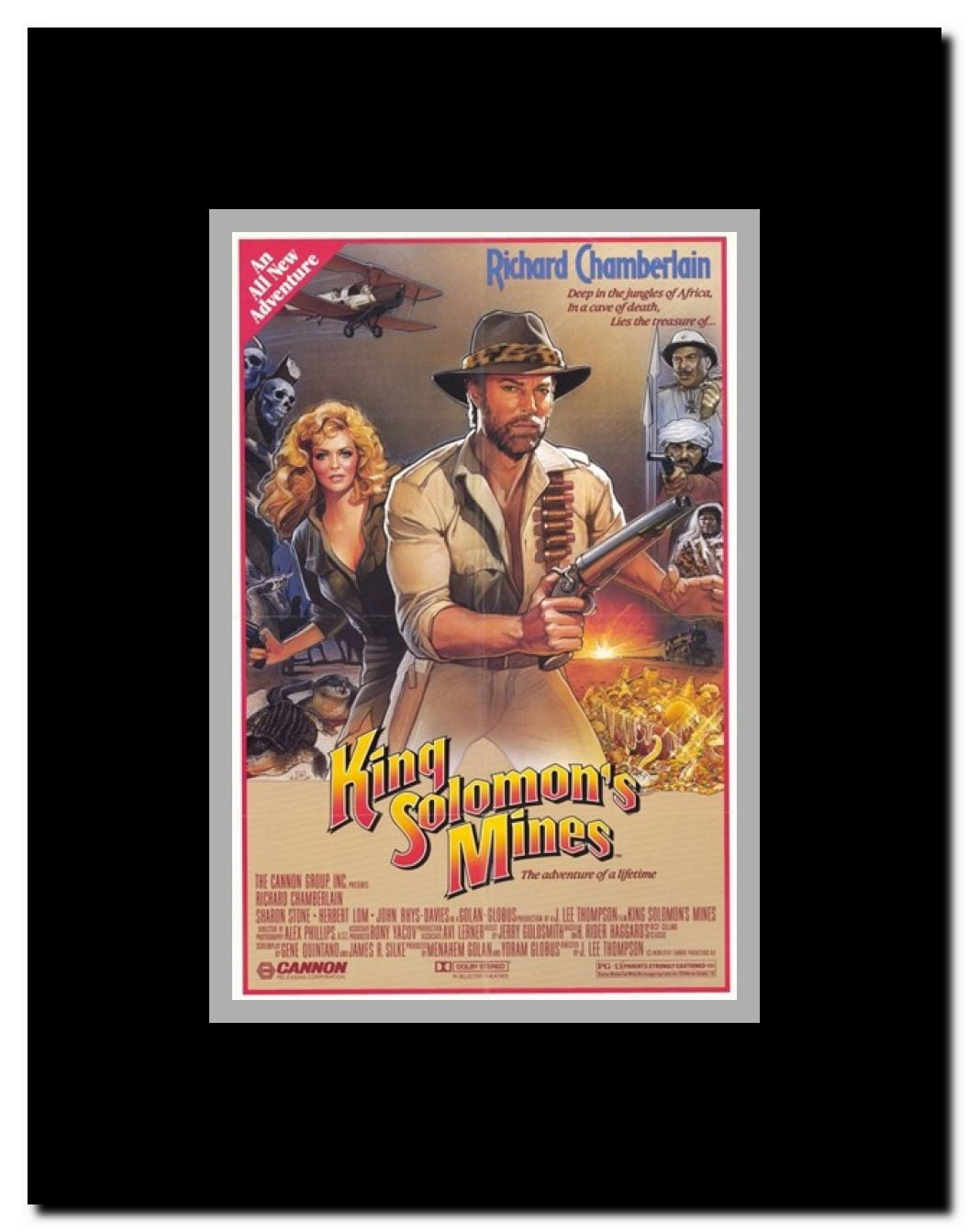 King Solomon's Mines Framed Movie Poster