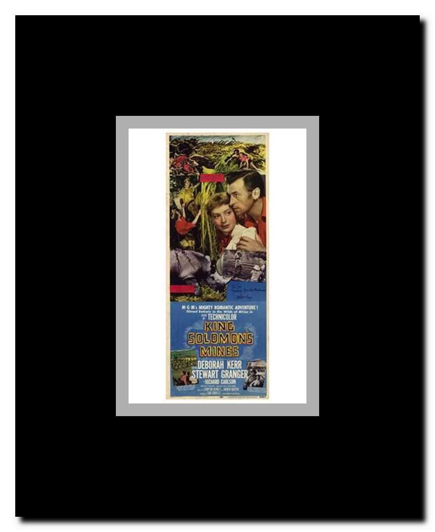 King Solomon's Mines Framed Movie Poster