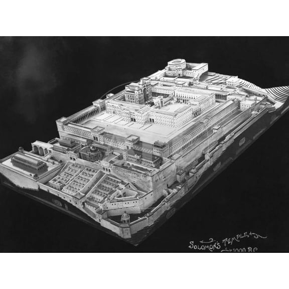 King Solomons Temple, Scenic Unframed Photographic Print Wall Art Sold by Art.Com