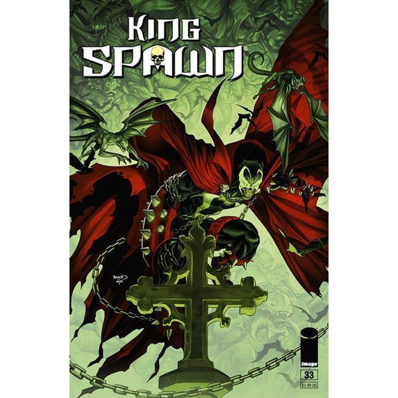 King Spawn #33 Cvr B Paul Renaud Var Image Comics Comic Book