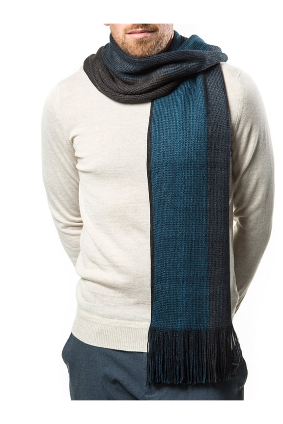 King Striped Knit Scarf