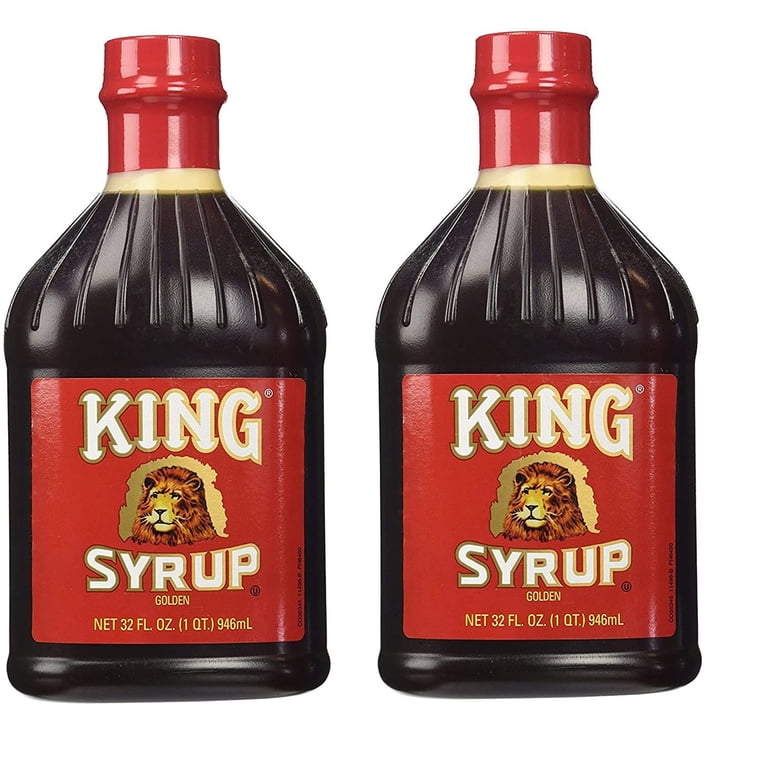 King Syrup 2-Pack, 32oz Golden Bottles Each, 64oz Total - Walmart.com