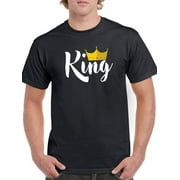 King. T-Shirt Men -Smartprints Designs, Male x-Large