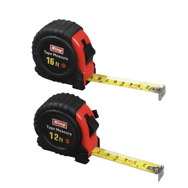 King Tape Measure Set