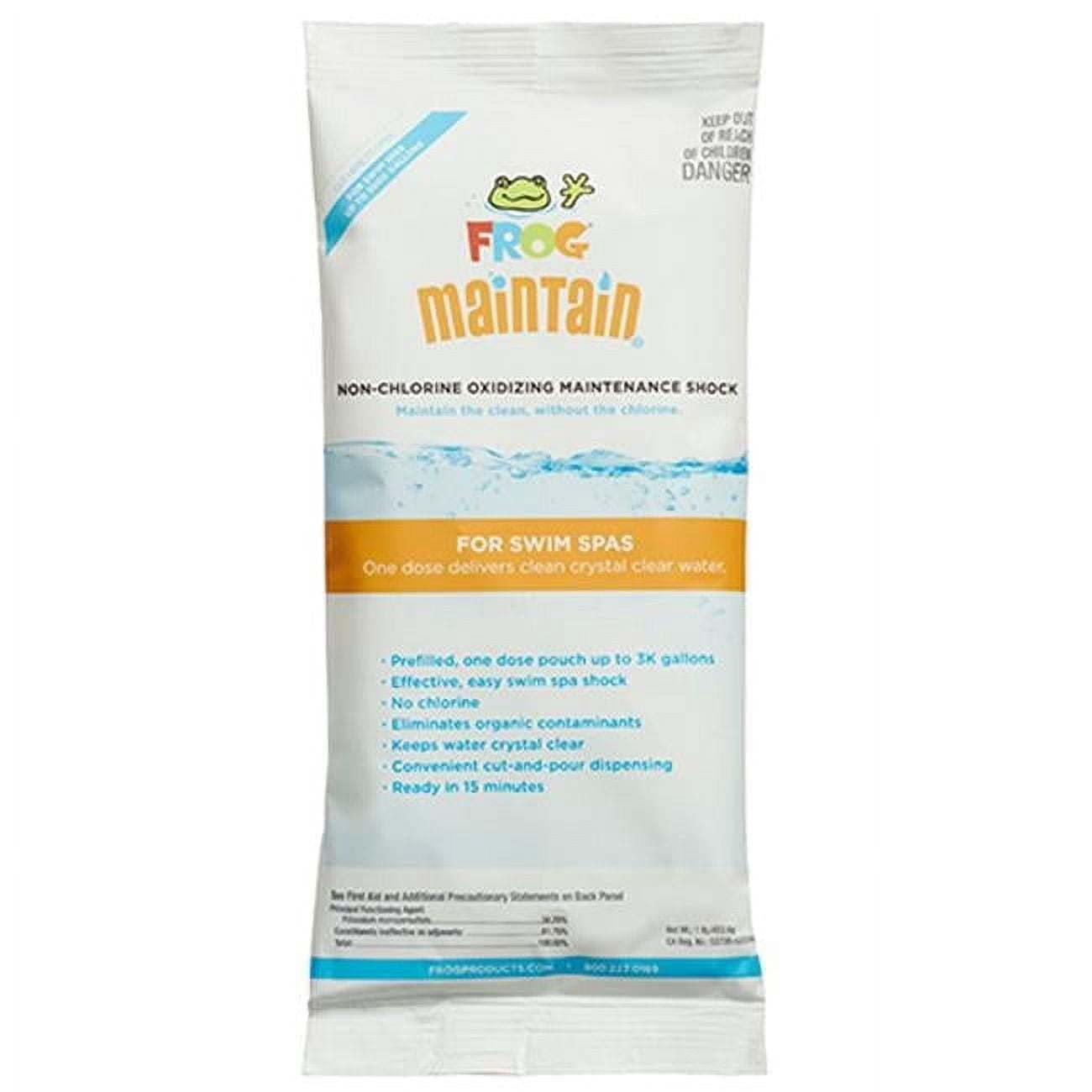 King Technology 1146134 16 oz Frog Maintain for Swim SPAs