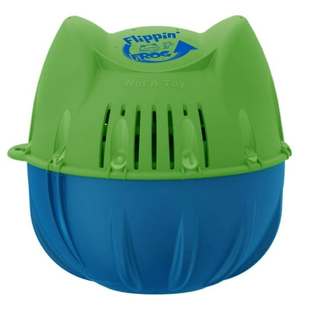 King Technology Flippin' Frog Pool Sanitizer and Chlorine Dispenser KT-01128406, Green Blue