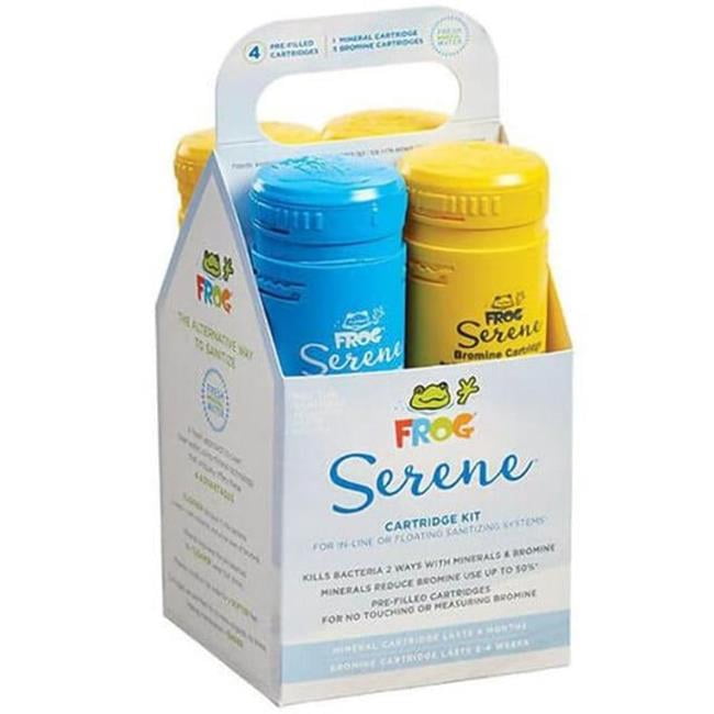King Technology 01143856 Frog Serene 3 Bromine 1 Mineral Cartridge Refill Kit