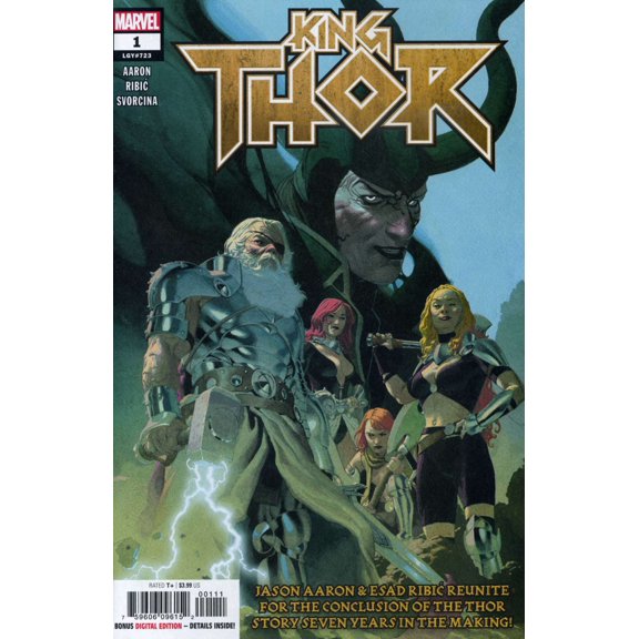 King Thor #1 VF ; Marvel Comic Book
