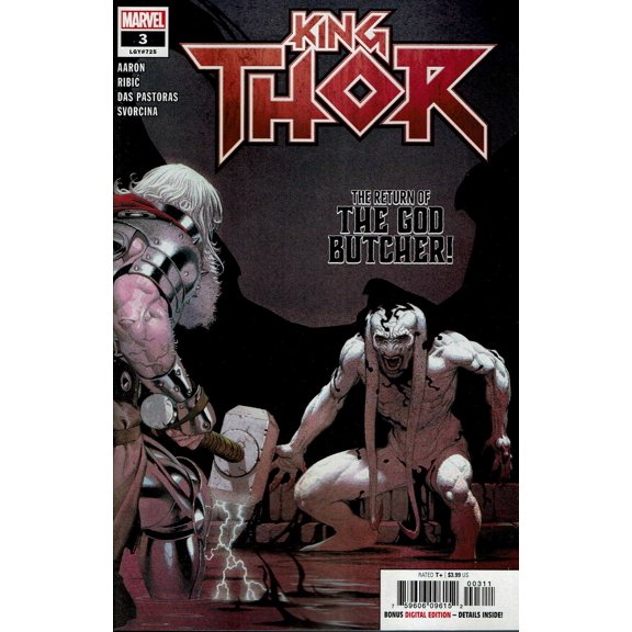 King Thor #3 VF ; Marvel Comic Book
