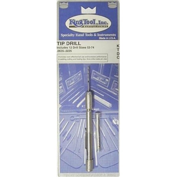 King Tool 422-KTDC Ki Ktd C-Td3 Tip Drill-Cardcarded