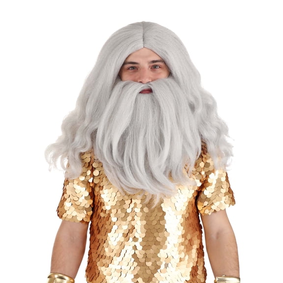 King Triton Beard and Wig Kit