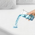 thumbnail image 1 of Waterproof Queen Mattress Protector, 3D Air Fabric Bamboo Cooling Mattress Pad Cover, Smooth Soft Noiseless Washable, 1 of 5