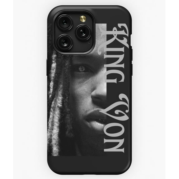 King Von Half Face Rapper Art M2089 Phone Case for iPhone 17 16 15 14 13 12 11 Pro Max