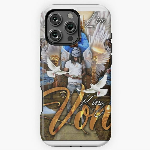 King Von Memorial Rapper Tribute Art Phone Case for iPhone 16 15 14 13 12 11 Pro Max