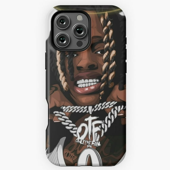King Von Rapper Hip Hop Music Fan Phone Case for iPhone 16 15 14 13 12 11 Pro Max - Aesthetic Phone M97