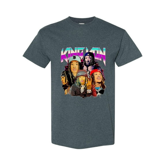 King Von T-Shirt Bold Rap Graphic Tribute in Streetwear Style, for men & women, up to size 5XL