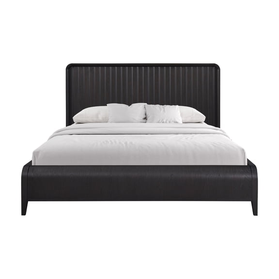 King Waterfall Panel Bed