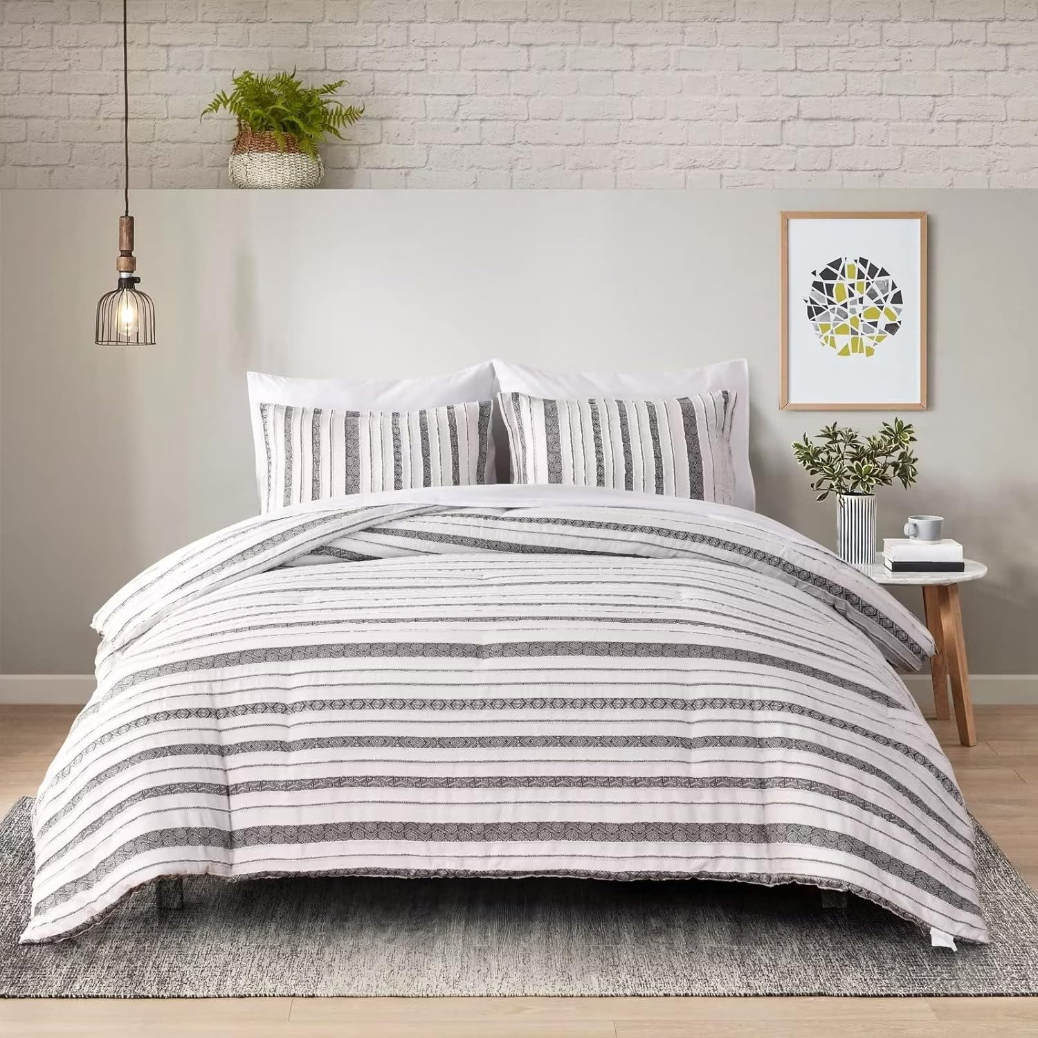 King White Comforter 3 Piece King Cal King Comforter Bedding Set All