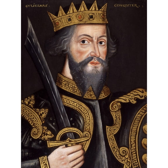 King William I Conqueror England Royal Historic Painting Extra Large Art Print Wall Mural Poster Premium XL