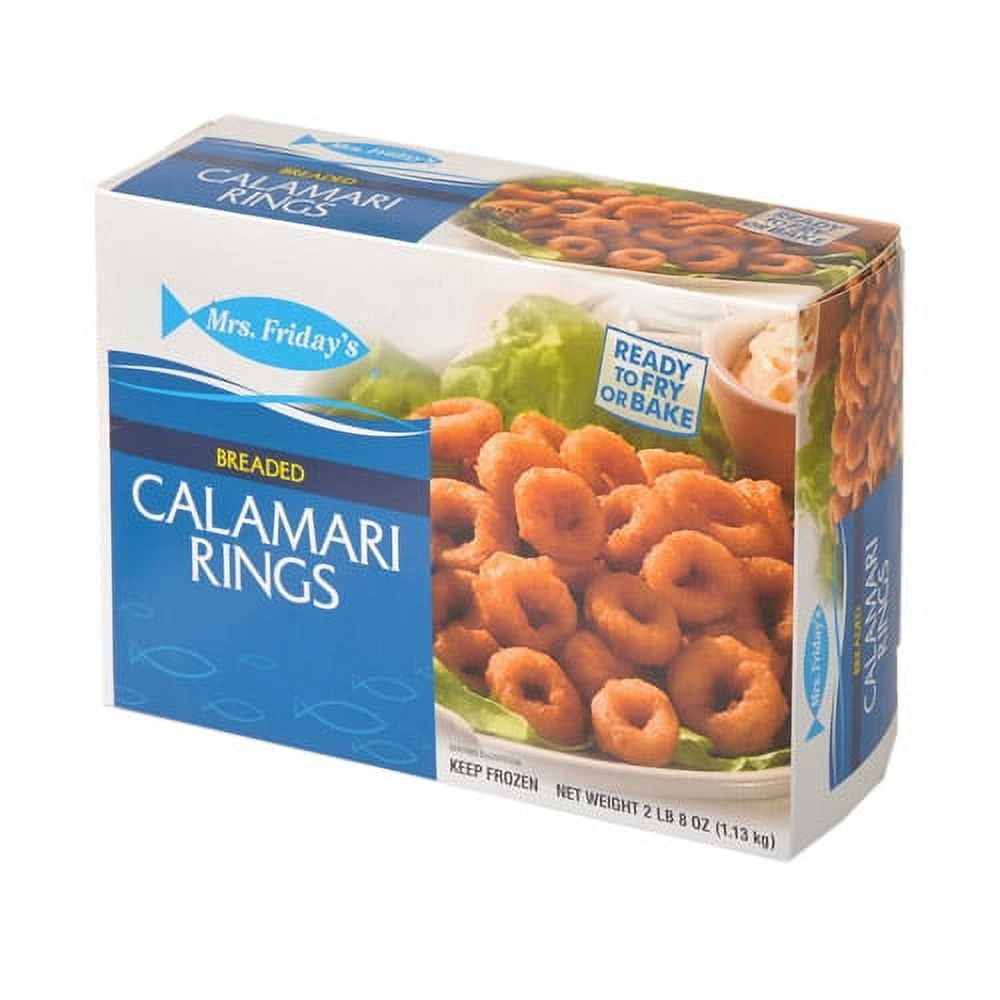 King and Prince Breaded Calamari Ring, 2.5 Pound 4 per case. - Walmart.com