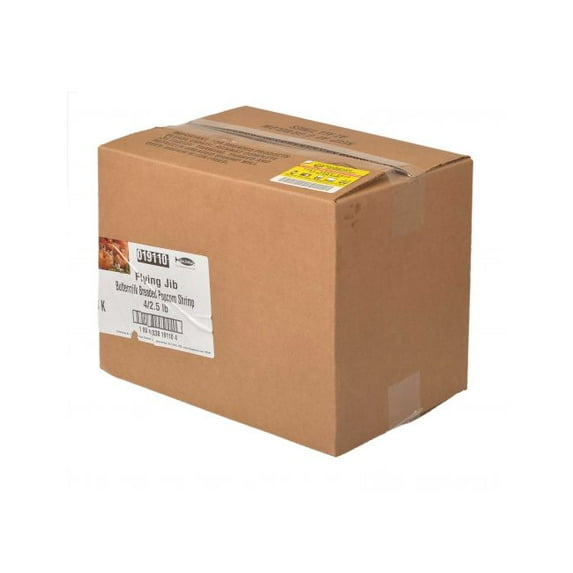 King and Prince Buttermilk Popcorn Tail Off Shrimp, 2.5 Pound 4 per case.