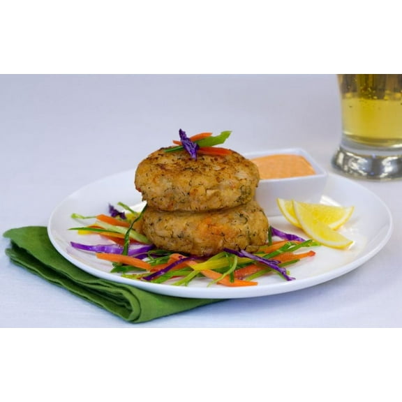 King and Prince Gourmet Seafood and Crab Cake, 3 Ounce - 4 per case.