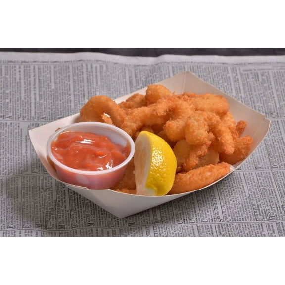 King and Prince Imitation Breaded Shrimp, 8 Ounce - 12 per case.