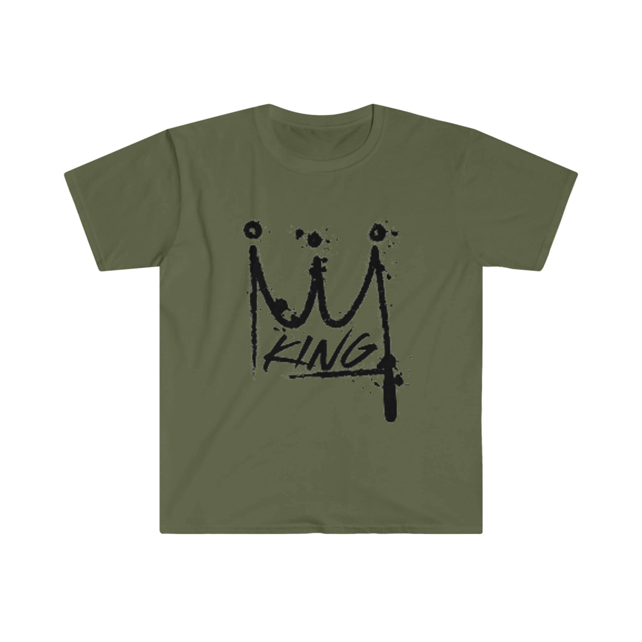 King crown Unisex Softstyle T-Shirt - Walmart.com