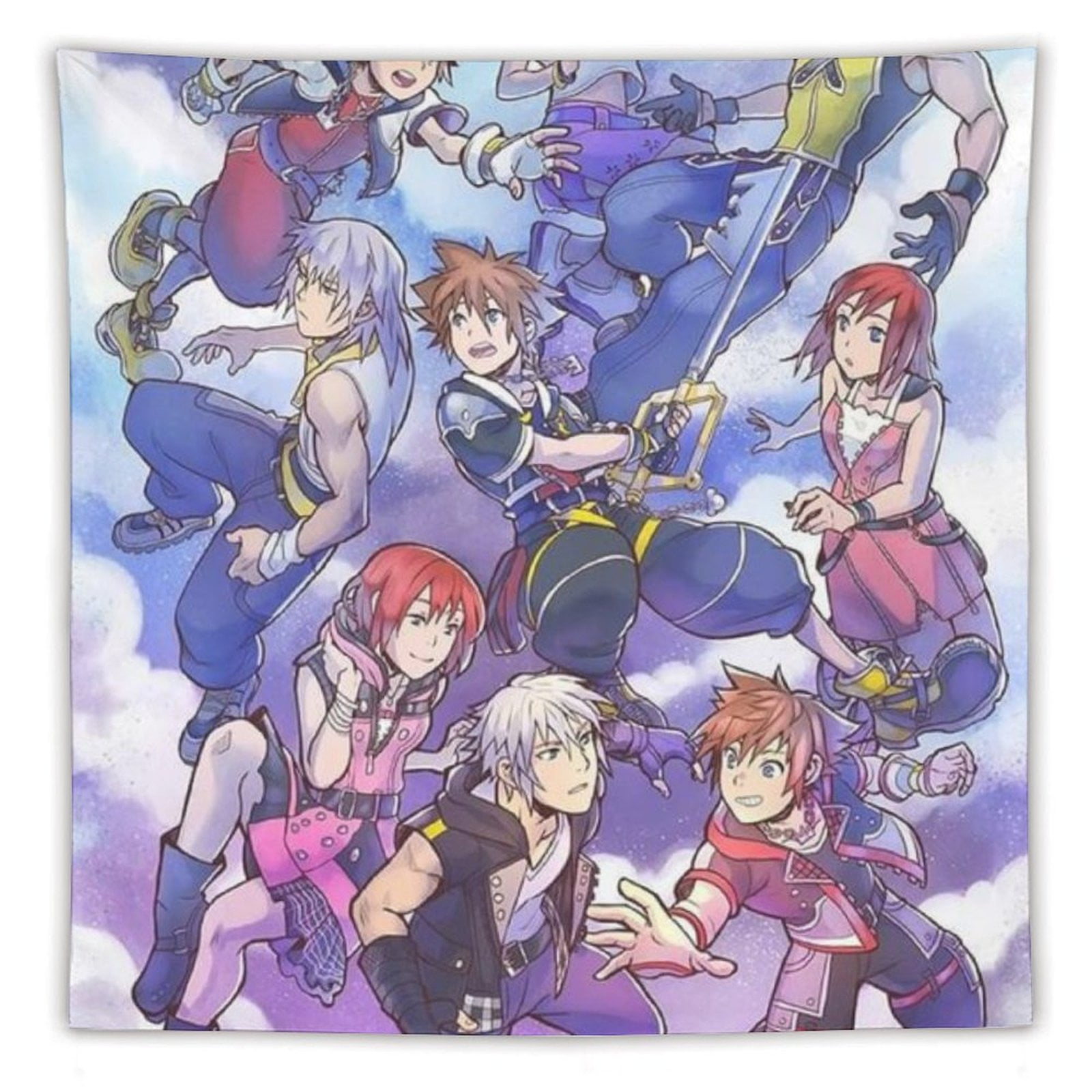 Kingdom Hearts Tapestries Banner Tapestries in various sizesfor Fans